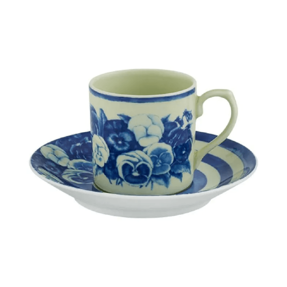 XÍCARA DE CAFÉ THE MEANING DE PORCELANA COM 6 VISTA ALEGRE
