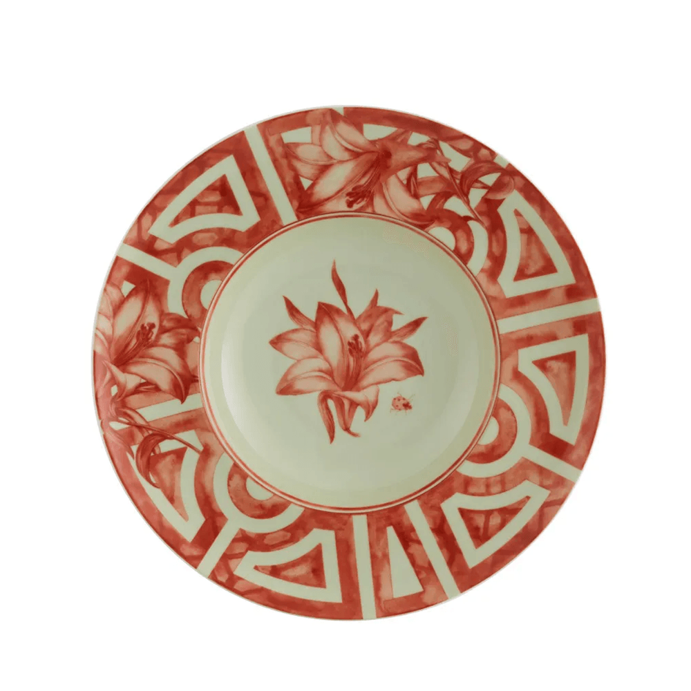 PRATO FUNDO THE MEANING DE PORCELANA COM 6 VISTA ALEGRE