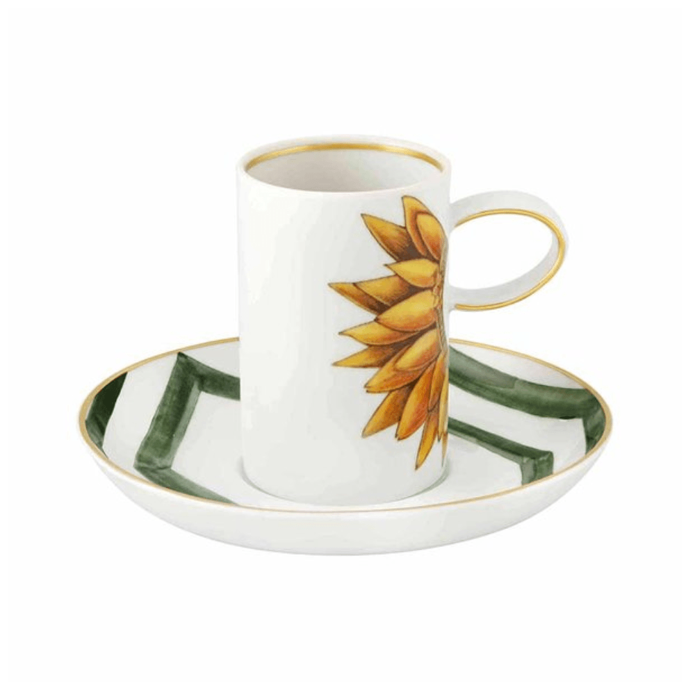 XÍCARA DE CAFÉ AMAZÔNIA DE PORCELANA COM 6 VISTA ALEGRE