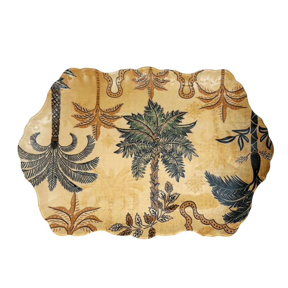TRAVESSA DUBAI DE CERÂMICA 38X25CM