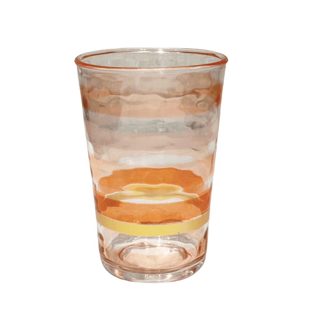 COPO SUNSET DEGRADÊ DE ACRÍLICO 590ML COM 6
