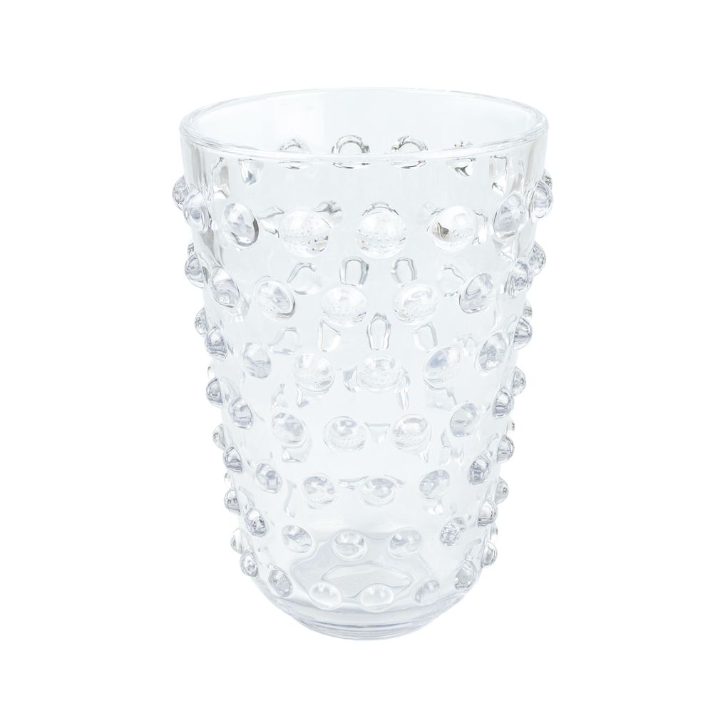 VASO ESFERAS DE VIDRO 27X18CM