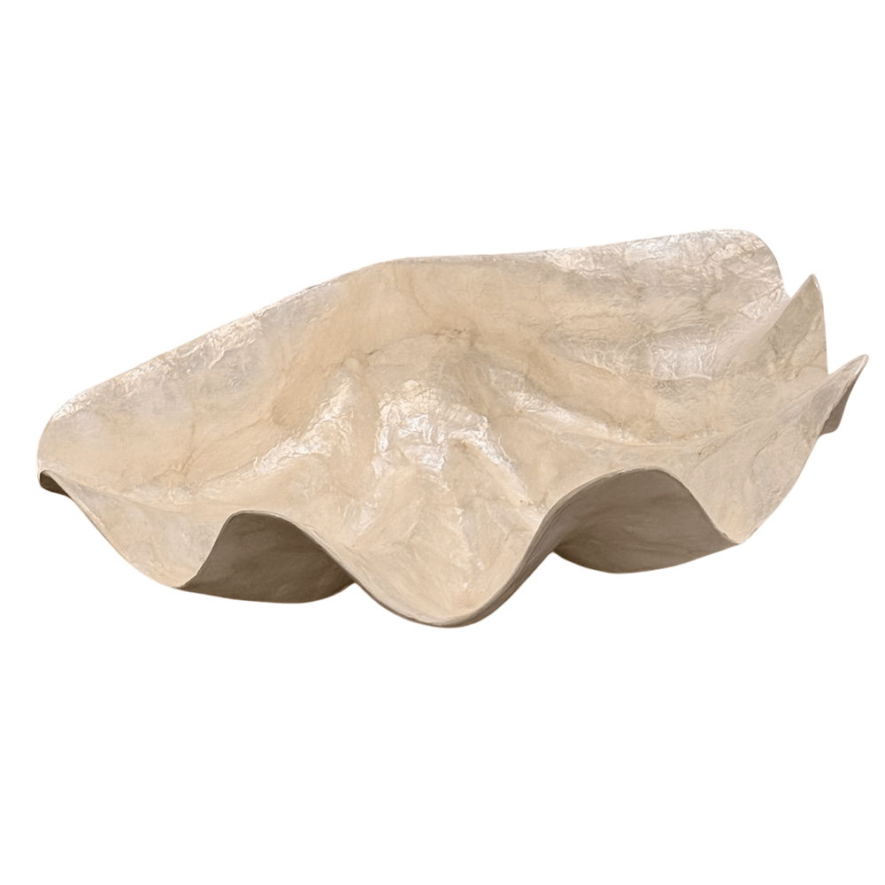 BOWL CONCHA TAHITI EM MADREPÉROLA 40CM