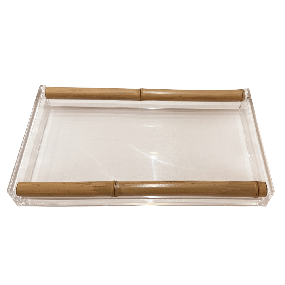 BANDEJA SAINT TROPEZ DE ACRILICO 56X31X7CM