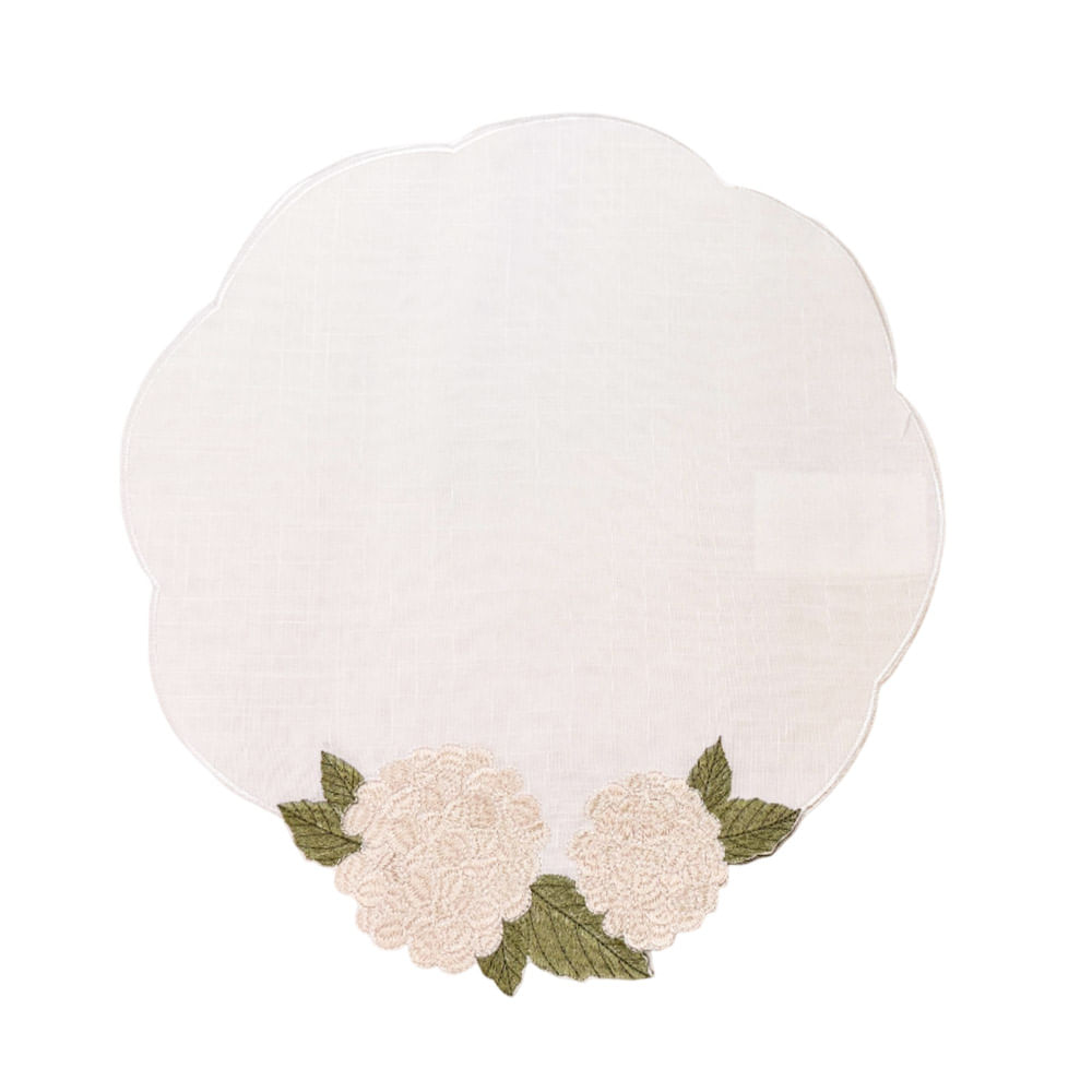 JOGO AMERICANO  HORTÊNSIA 40CM COM 2