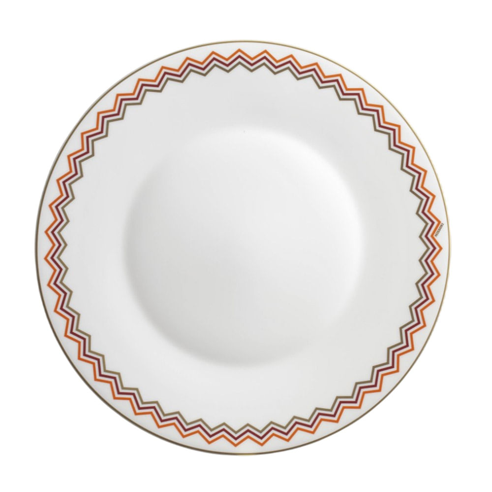 SOUSPLAT ICONIC EM PORCELANA MISSONI