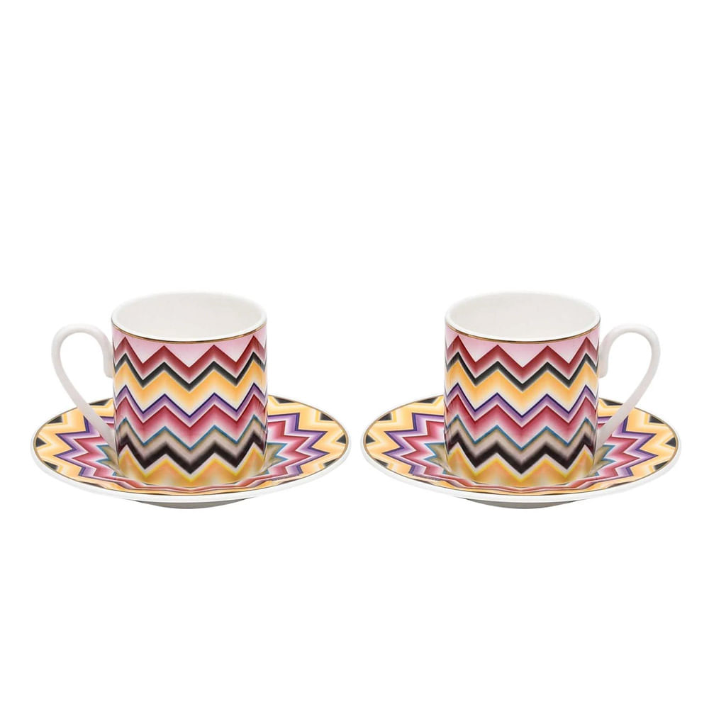 XíCARA DE CAFÉ MARRAKECH DE PORCELANA MISSONI COM 2