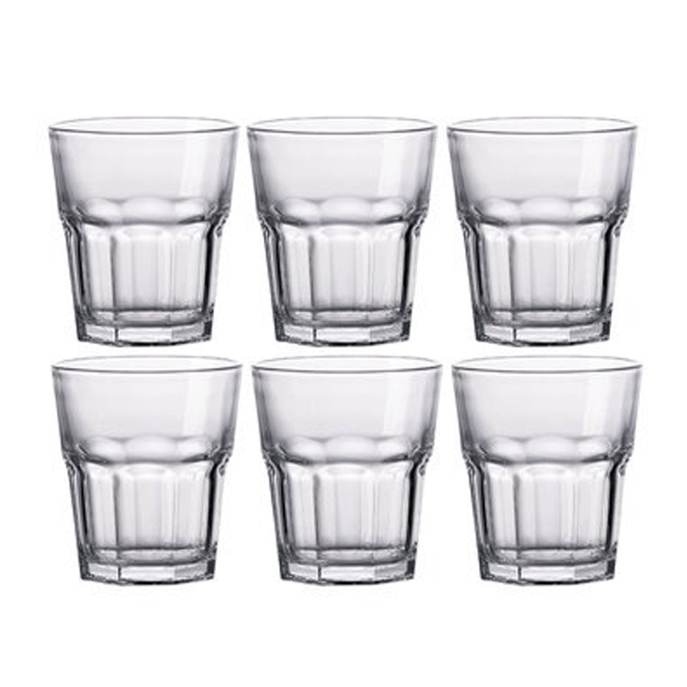 COPO ALLURE DE VIDRO 310ML COM 6