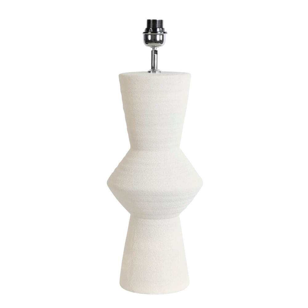 BASE DE LUMINÁRIA AYLA  DE CERÂMICA 61CM