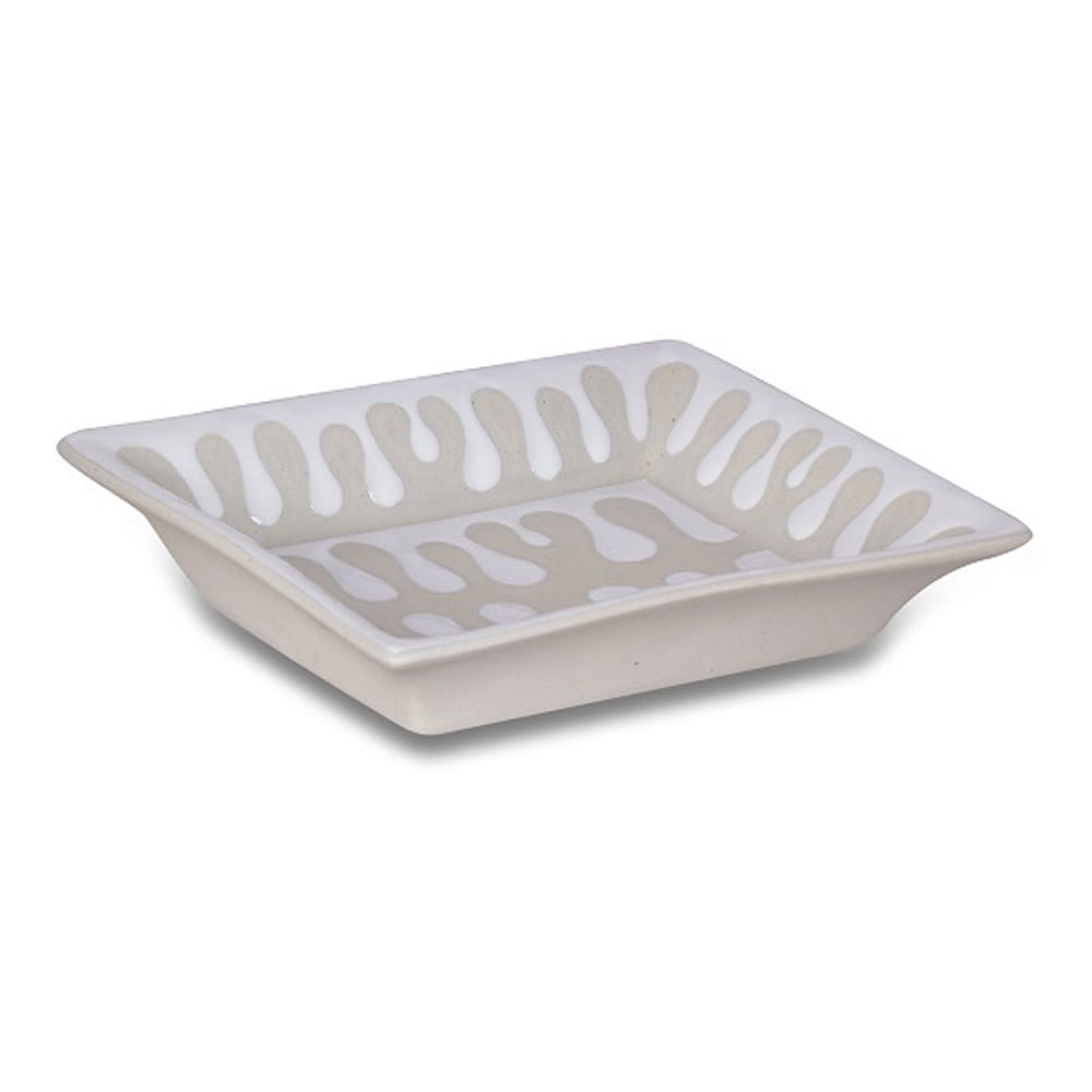 PRATO DECORATIVO DE CERÂMICA